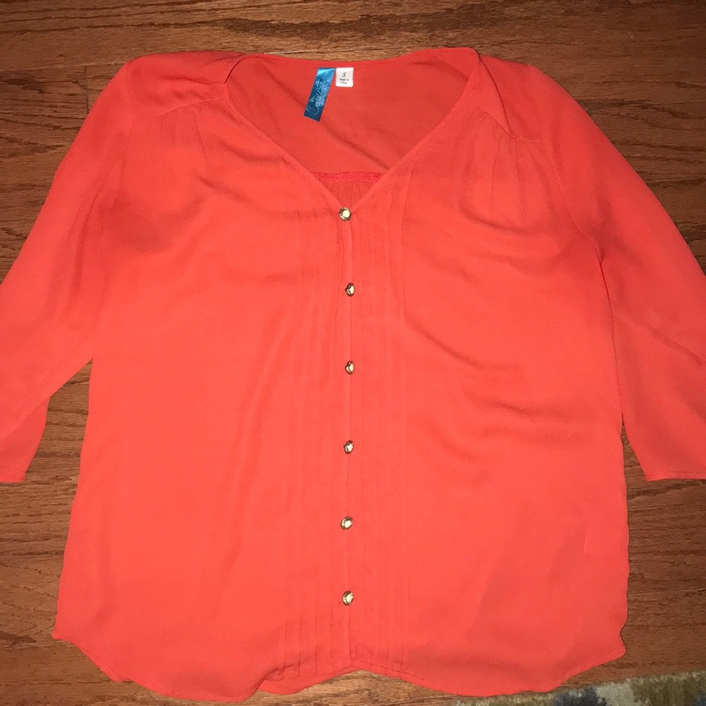 Orange top